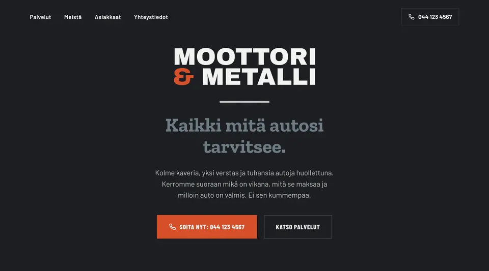 Moottori & Metalli